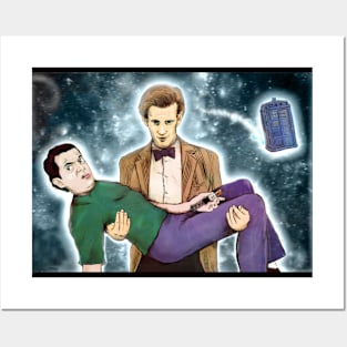 Doctor Who and Mr. Bean Posters and Art